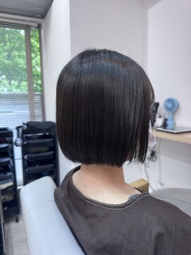 キーロ センター南(kiiro) ボブ 髪質改善矯正 暗髪