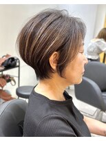ヨファ ヘアー(YOFA hair)&nbsp;似合わせ　大人くびれショート