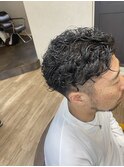 メンズショートパーマ