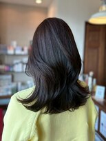 シェール(cher) 髪質改善/ミディアムレイヤー/艶髪【cher西宮北口:MAYA】