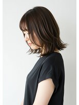 アントワープトーキョー(antwerp TOKYO)&nbsp;３０代４０代５０ツヤカーキ髪質改善縮毛矯正ボブ