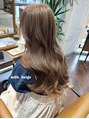 アヴァンスアンス 広島袋町店(AVANCE.ens) ダメージは最小限に抑えてブリーチでも綺麗な艶髪に◎