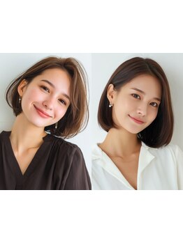 ウルフ/レイヤーカットが得意な天神警固の美容室《カット+カラー\9900》計算されたカットが口コミ高評価