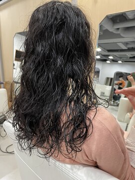 キーチェ 梅田中崎町(keych) レイヤーカット/ウェーブミディアム[中崎町/梅田駅］