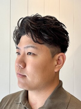 メンズココ 清澄白河店(MENS COCO) ビジネスショート/フェザーショート/ニュアンスパーマ/フェード