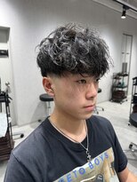 テクト バイアッシュ 吉祥寺店(Tect by Ash) 外国風フリンジカットテーパーフェードスペインカール