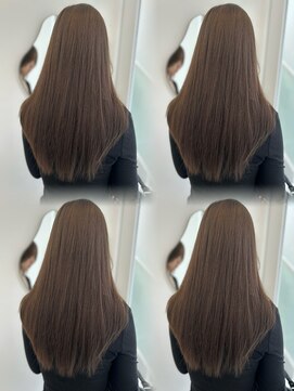 アイシー 表参道(ICY) ブリーチなし!大人かわいいナチュラルブラウン&レイヤーカット