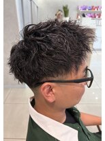 アッシュ 高幡不動店(Ash) 【Ash高幡不動店×田中】メンズ ツイストパーマ