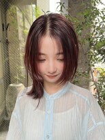 メゾンアクア 表参道(Maison ACQUA)&nbsp;ミディアムパーマデジタルパーマボブパーマ表参道ボブパーマ