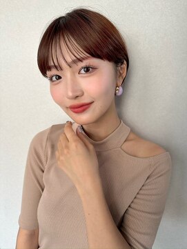 髪質改善/大人ガーリー/似合わせカット/ショートボブ前髪/仙台