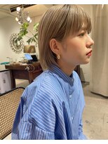 ウォーター 表参道(WATER) ヴェールカラー/ホワイトブランド/ミルクティーブラウン