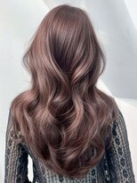 アイティーバイアルバム 松戸店(IT by ALBUM)&nbsp;韓国ヘアココアベージュロング顔周りレイヤー_ba573491