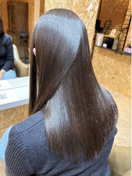 ノンダメージサロン(R)福岡天神店の写真/【天神/大名】髪質改善を超えた独自の技術で初めて叶う【絹髪】驚きの仕上がりをご体感下さい!