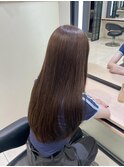 【上質な艶が◎】ロング×まろやかブラウン