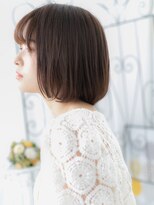 メルア バイ エイト つくば研究学園(Meluah by 8)&nbsp;研究学園/髪質改善/モカブラウン×美髪♪ミニマルボブc