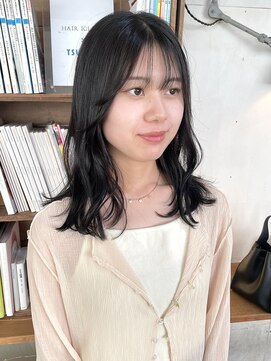ヘアーアイストゥーレ(HAIR ICI TRE) ブリーチなしカラー グレージュ春カラー担当渡辺聖