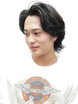 ヨファ ヘアー 芦屋店(YOFA hair)&nbsp;メンズカットニュアンスウルフショート0506
