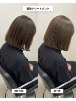 センジュ 青山(SENJYU)&nbsp;酸熱トリートメントで髪質改善ボブ/艶髪