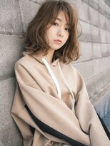 ra's 南行徳 髪質改善トリートメント&カラー 南行徳北口【10月1日オープン(予定)】 外ハネワンカール×ふわツヤ束感☆キュン髪小顔魅せAラインボブ