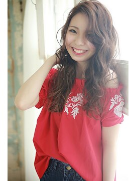 ラフィス ヘアーピュール 梅田茶屋町店(La fith hair pur) 【La fith】ふんわり☆ロングカール