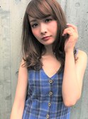 【RIMA】外国人風*ワンカールロングx質感アッシュ