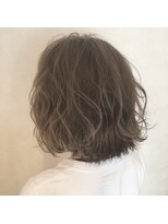 ヘアーメイクブランニュー セントラル 西大寺店(hair make Brand new central) 【Brandnew】グレーパールボブ