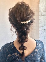 Belle BIANCA ラフ編みおろしたまねぎアレンジby.Yukiho