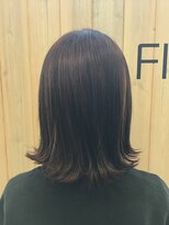 ヘアー ザ ファイン(Hair the FINE) ピンクブラウン×ソフトバレイヤージュ