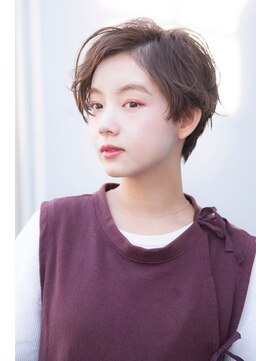 エイミー(Aimee) Aimee 町田ハンサムショート×モカブラウン