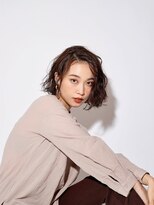 ヘアサロン アティリー(Hair Salon Attirer) 西梅田/ボブ/グレーベージュ/白髪ぼかし【Attirer飯田裕之】