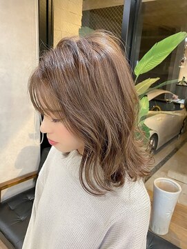 リエンス(RIENS) 【RIENS】ショートグレージュ×松平達彦