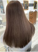 透明感のある艶カラーに♪/プラチナカラー/ブラウンベージュ