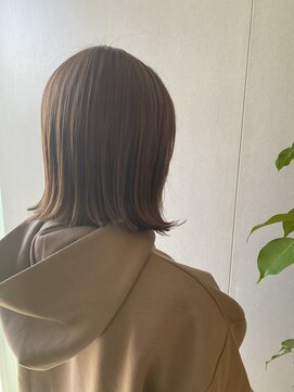 チャコレ 北千住店(Chacolle) 切りっぱなしボブ