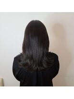 韓国スタイル×暗髪