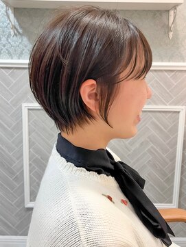 ロンド 銀座(Lond) 【Noa】透け感のある丸みショート