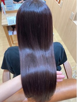 オプスヘア 大橋みやけ通り店(OPS HAIR)の写真/【講師としても活動!!】自然に馴染む～しっかりサラサラまでOPSの縮毛矯正はデザイン重視