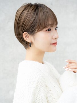 エインアンリー 表参道(AIN.ANLY.) 前髪あり耳掛けショート20代30代40代【AIN.表参道】川原大地