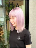 ホワイトラベンダー ハイトーン モーブ ホワイトピンク
