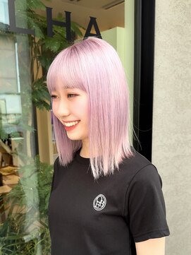 シェルハ(SHELHA) ホワイトラベンダー ハイトーン モーブ ホワイトピンク