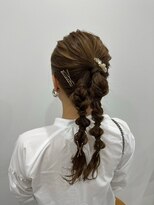 フローレバイヌンク(Flore by nunc)&nbsp;【巣鴨】【大塚】結婚式ツインアレンジ♪