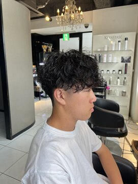 アイズ 海老名(AIZU) 波巻きスパイラルパーマ　波巻きパーマ　メンズパーマ