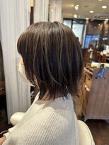 エニィ 池袋西口(Any)&nbsp;黒髪/グレーベージュ/レイヤーロング/前髪パーマ