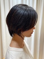 クラップス 横須賀中央店(CLAPS) 大人マッシュショート丸みショート黒髪ショートベリーショート