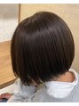 エイミー バイ ハセ(Aimee by HASE) 透明感グレージュ×ミニボブ