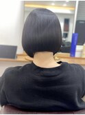 くびレイヤーグレーベージュニュアンスカラー白髪染め白髪ぼかし