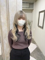 ガルボ ヘアー(garbo hair) ハイトーンプルエクステデザインカラー10代20代