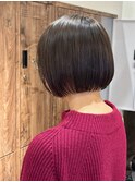 楽チンスタイリング切りっぱなしボブ♪