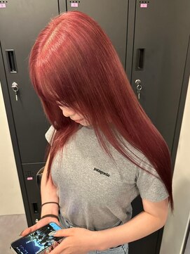 ベレーザ 渋谷(BELEZA) 9198艶髪カシスレッドラベンダーパープルハイトーンワンホンヘア