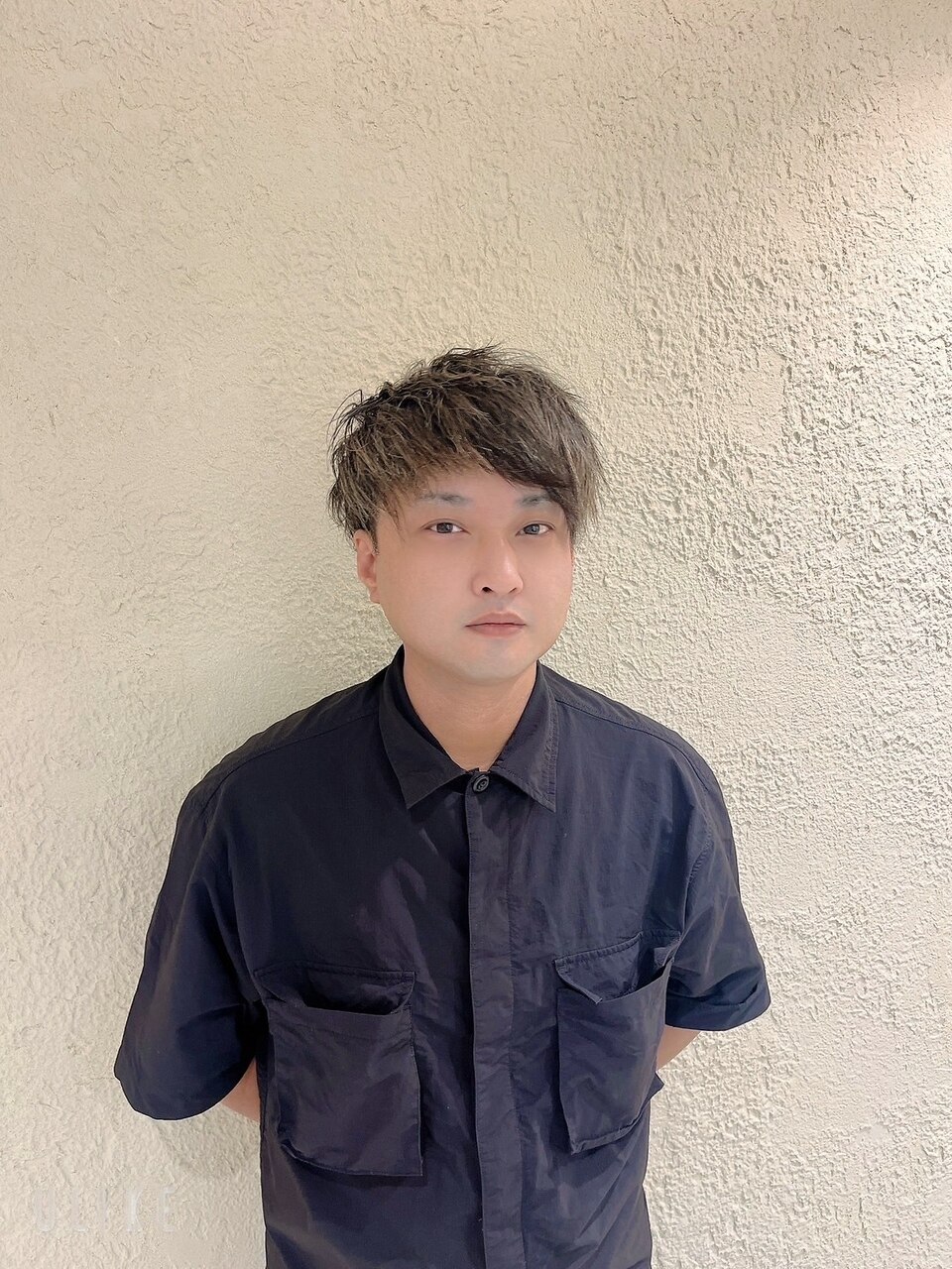 CD テケッツノパ 美容師 SHIMA HITHAIR -September- > . [ NUDIE greige×layer cut