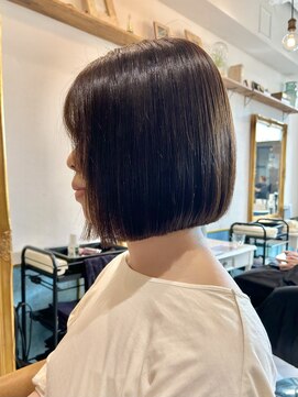 ロンドアベニール 北千住(Lond avenir) 乾かすだけでまとまるボブ☆美髪ボブ/美髪縮毛矯正[北千住]